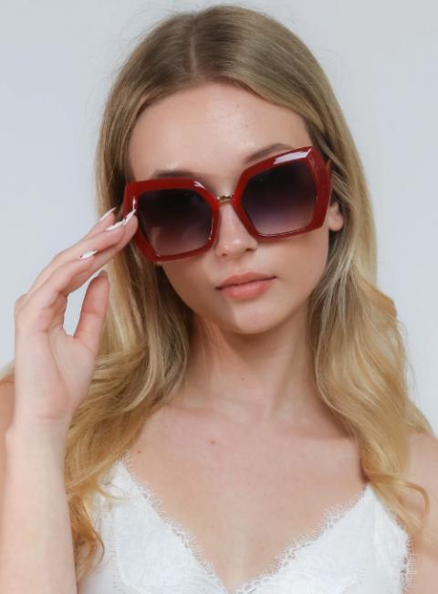 Μοντέρνα γυαλιά ηλίου, ART2180, κόκκινο