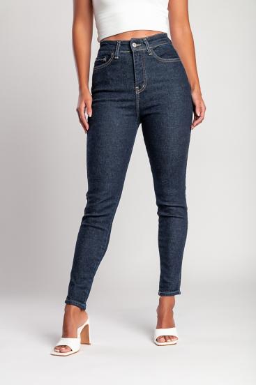 "Luxe Jeans" Σούπερ ελαστικό ψηλόμεσο στενό τζιν