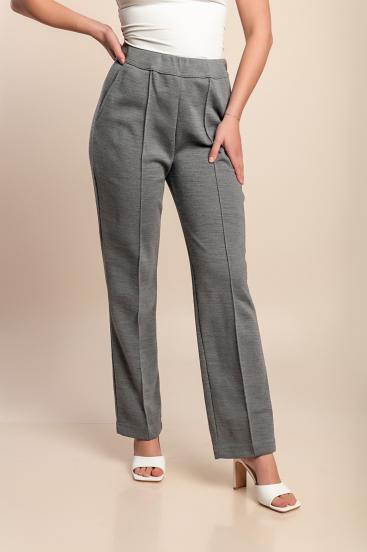 Παντελόνι plus size, γκρι