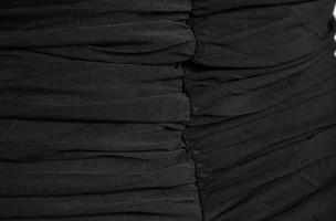 Κομψό μίνι φόρεμα Atessa, μαύρο